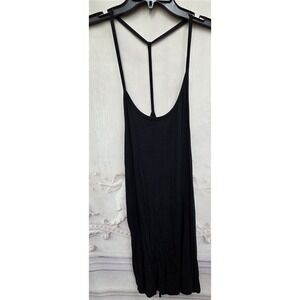 NWOT Volcom S Sliding T Back Sleeveless Tank Dress Black 126330